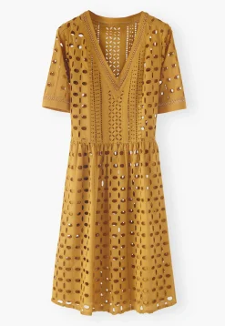 A-Line Broderie Dress*Wrap London Discount
