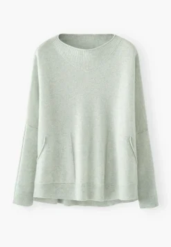 Boat-Neck Sweater*Wrap London Outlet