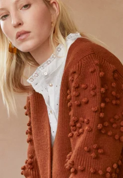 Bobble Cardigan*Wrap London Discount