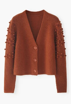 Bobble Cardigan*Wrap London Discount