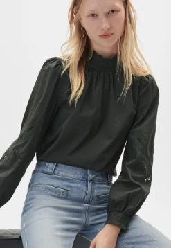 Button-Back Blouse*Wrap London Fashion