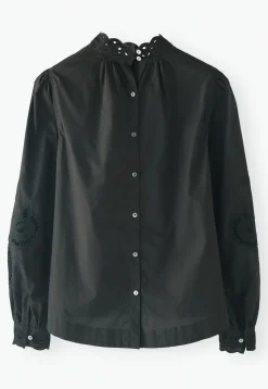 Button-Back Blouse*Wrap London Fashion
