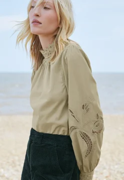 Button-Back Blouse*Wrap London Shop