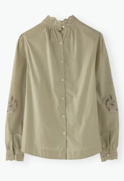 Button-Back Blouse*Wrap London Shop
