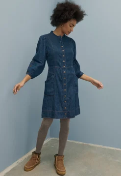 Button-Through Dress*Wrap London Clearance
