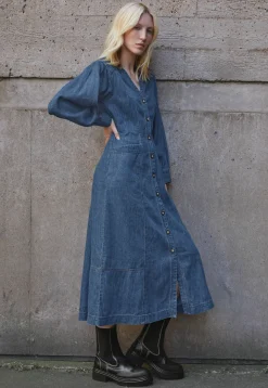 Button-Through Dress*Wrap London Outlet