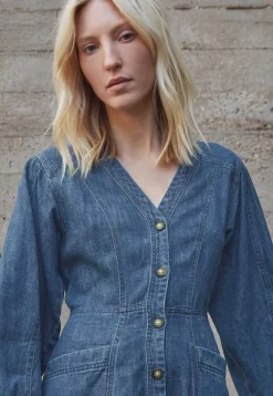Button-Through Dress*Wrap London Outlet