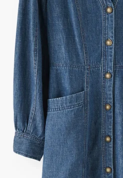 Button-Through Dress*Wrap London Outlet