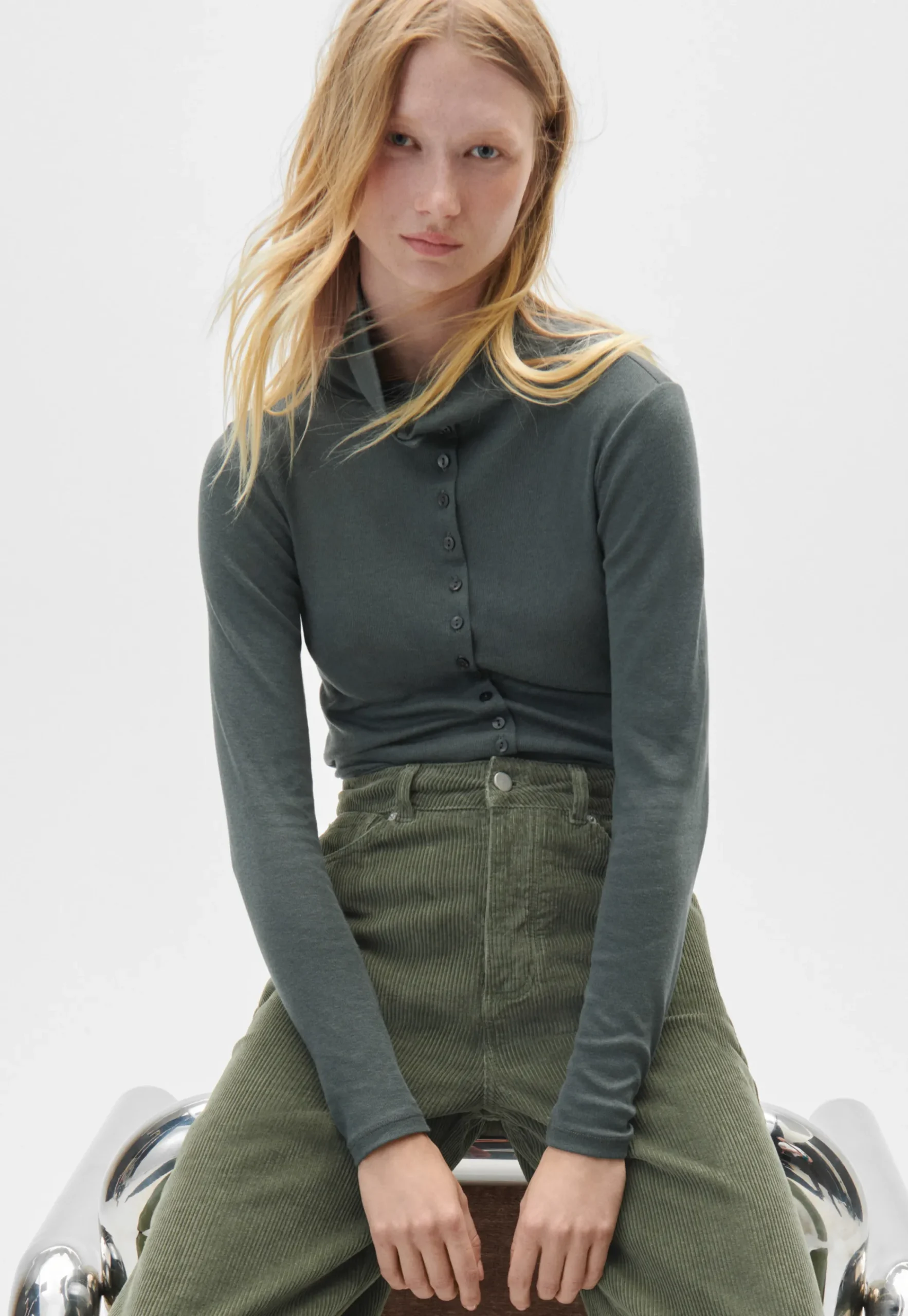 Button-Through Top*Wrap London Store