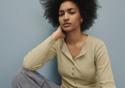 Button-Through Top*Wrap London Clearance