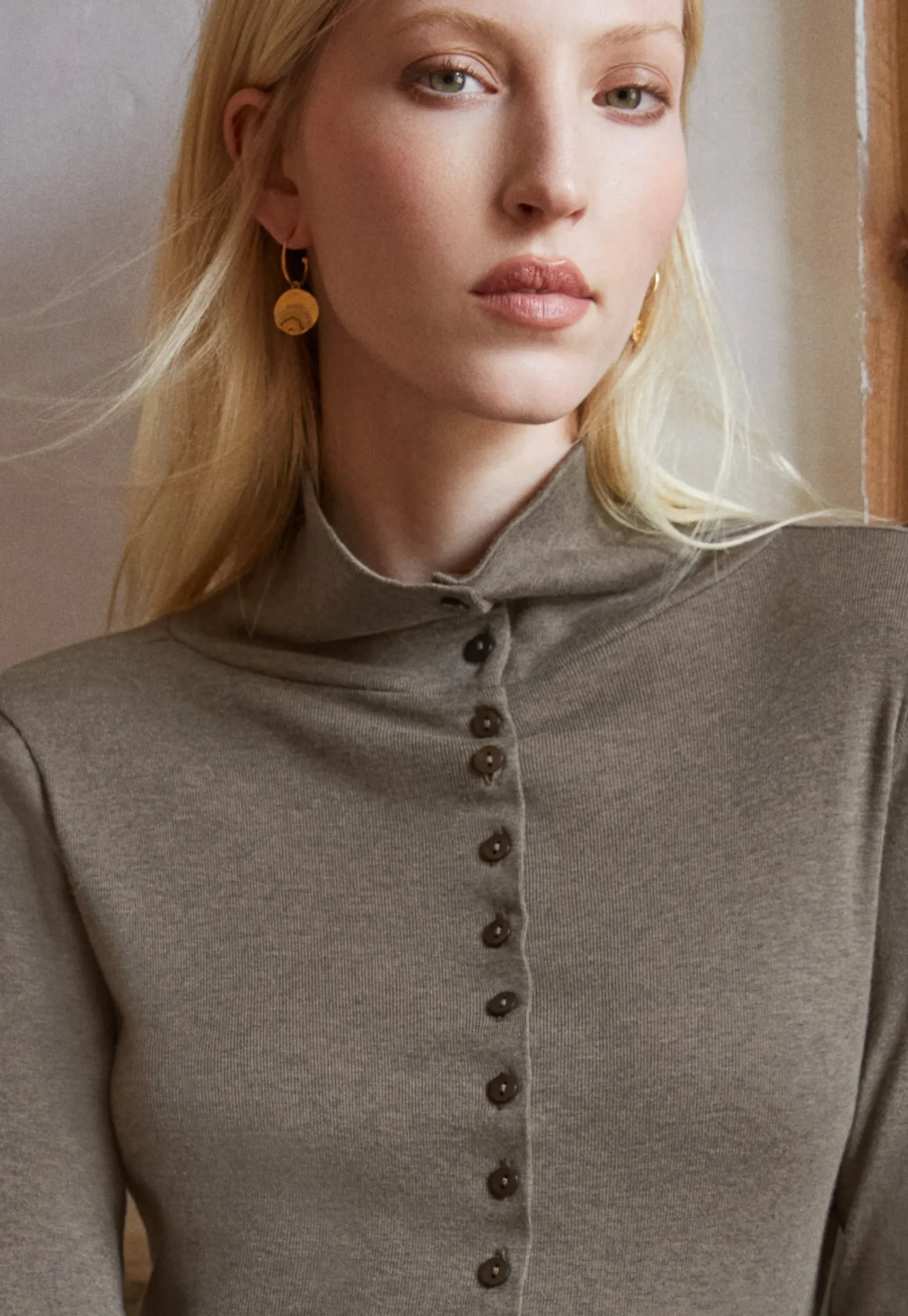 Button-Through Top*Wrap London Shop
