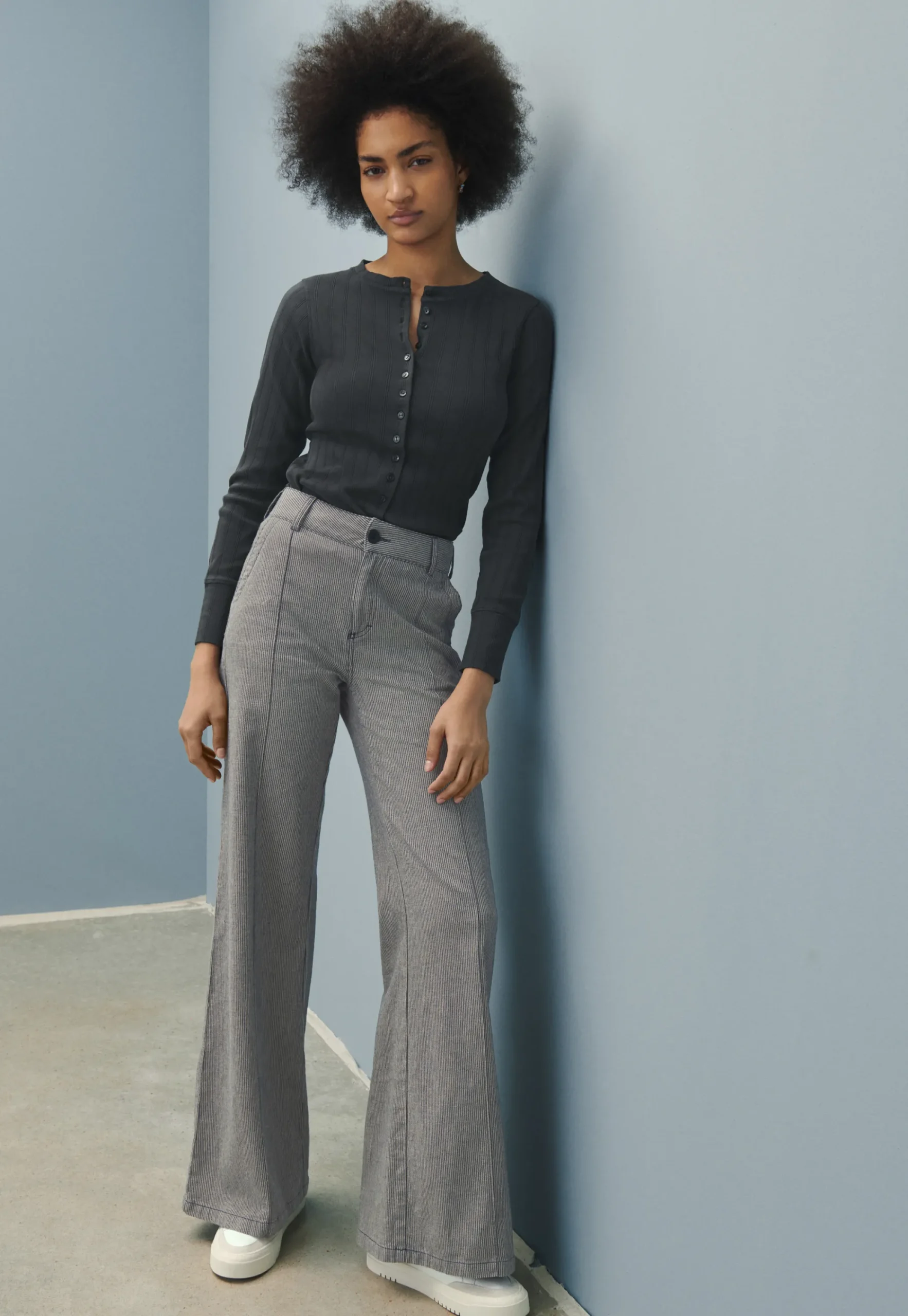 Button-Through Top*Wrap London Clearance