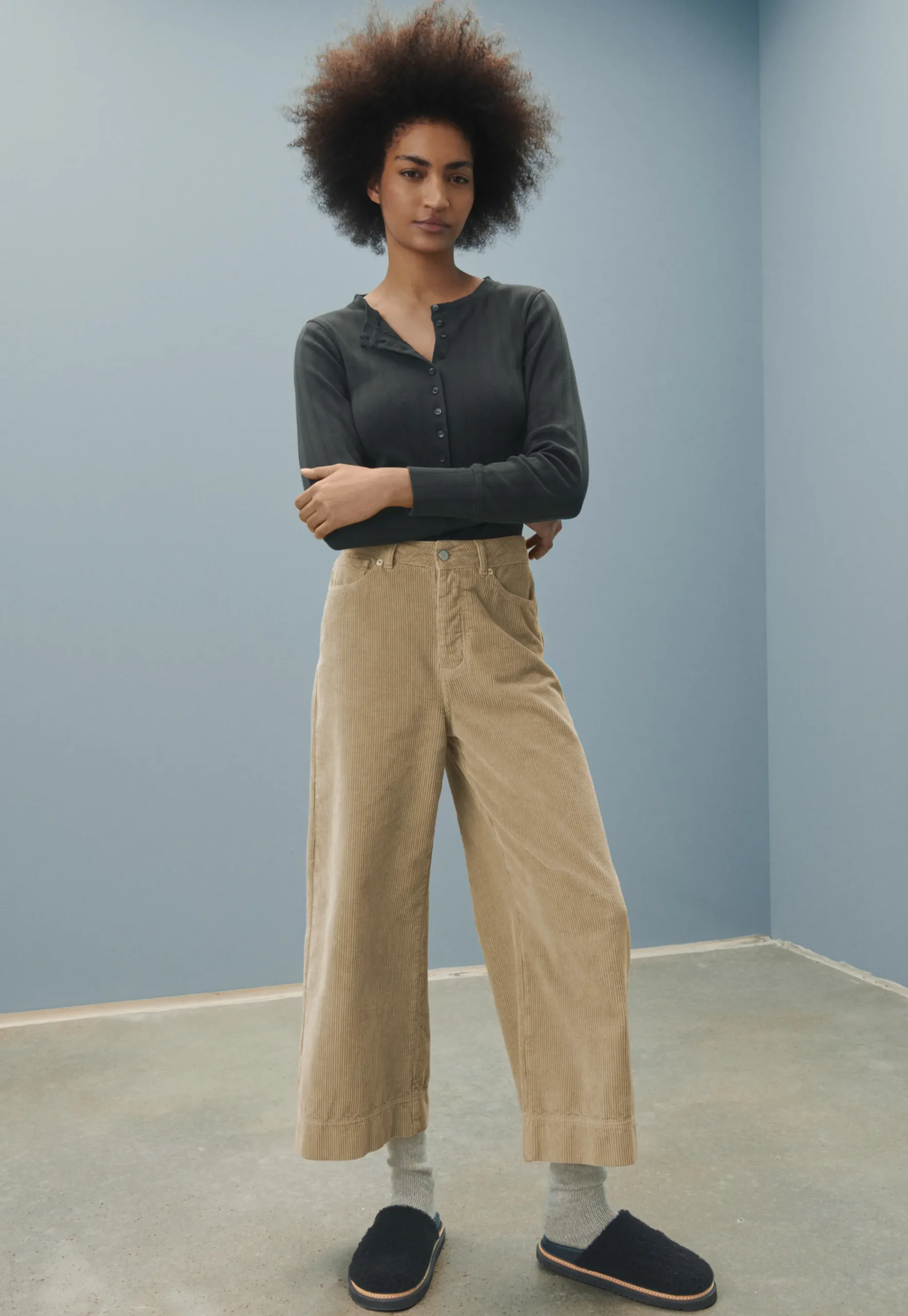 Button-Through Top*Wrap London Clearance