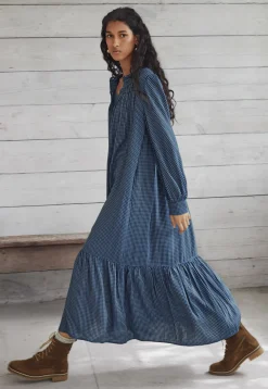 Checked Dress*Wrap London Store