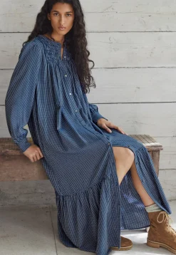 Checked Dress*Wrap London Store