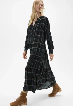 Checked Dress*Wrap London New