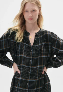 Checked Dress*Wrap London New
