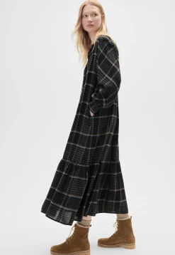 Checked Dress*Wrap London New