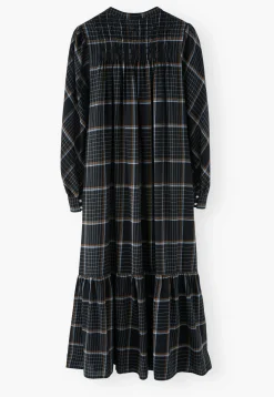 Checked Dress*Wrap London New