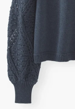 Crochet-Stitch Sweater*Wrap London Clearance