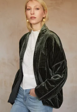 Cropped Quilted Jacket*Wrap London Hot