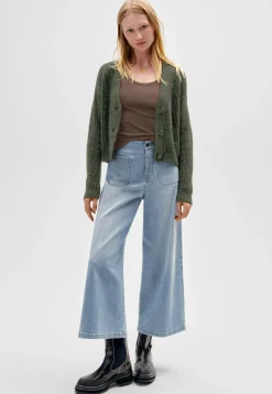 Cropped Wide-Leg Jeans*Wrap London Store