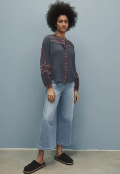 Cropped Wide-Leg Jeans*Wrap London Store