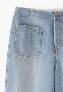 Cropped Wide-Leg Jeans*Wrap London Store