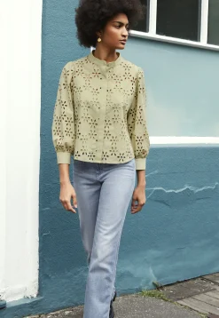 Cutwork Blouse*Wrap London Sale