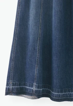 Denim Maxi-Skirt*Wrap London Fashion