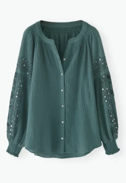 Embroidered Blouse*Wrap London Sale