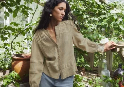 Embroidered Blouse*Wrap London Flash Sale