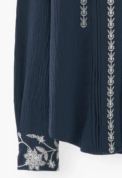 Embroidered Blouse*Wrap London Hot