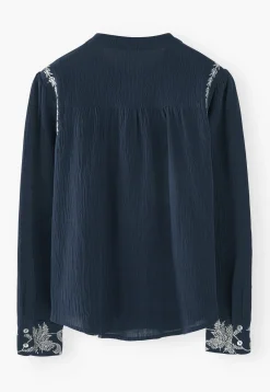 Embroidered Blouse*Wrap London Hot