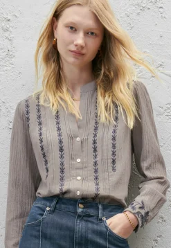 Embroidered Blouse*Wrap London Online