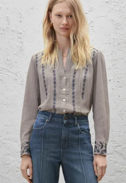 Embroidered Blouse*Wrap London Online