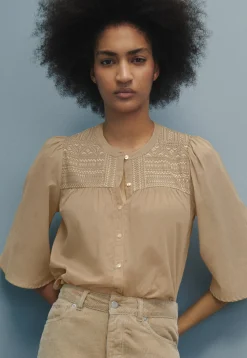 Embroidered Blouse*Wrap London Fashion