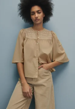 Embroidered Blouse*Wrap London Fashion