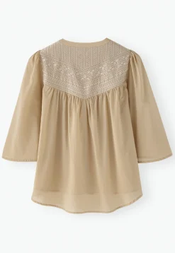 Embroidered Blouse*Wrap London Fashion