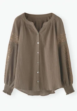 Embroidered Blouse*Wrap London Flash Sale