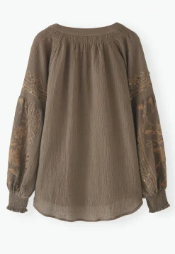 Embroidered Blouse*Wrap London Flash Sale