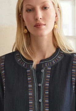 Embroidered Dress*Wrap London Outlet