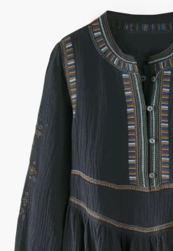 Embroidered Dress*Wrap London Outlet