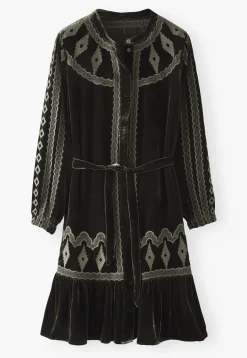 Embroidered Dress*Wrap London Cheap