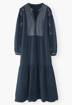 Embroidered Dress*Wrap London Hot