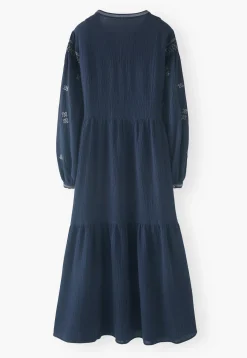 Embroidered Dress*Wrap London Hot