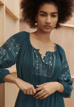 Embroidered Dress*Wrap London Online