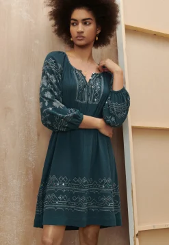 Embroidered Dress*Wrap London Online