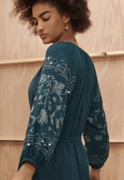 Embroidered Dress*Wrap London Online