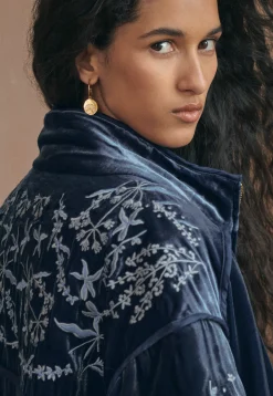 Embroidered Jacket*Wrap London Fashion